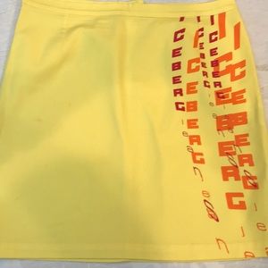 Iceberg jeans skirt sz48